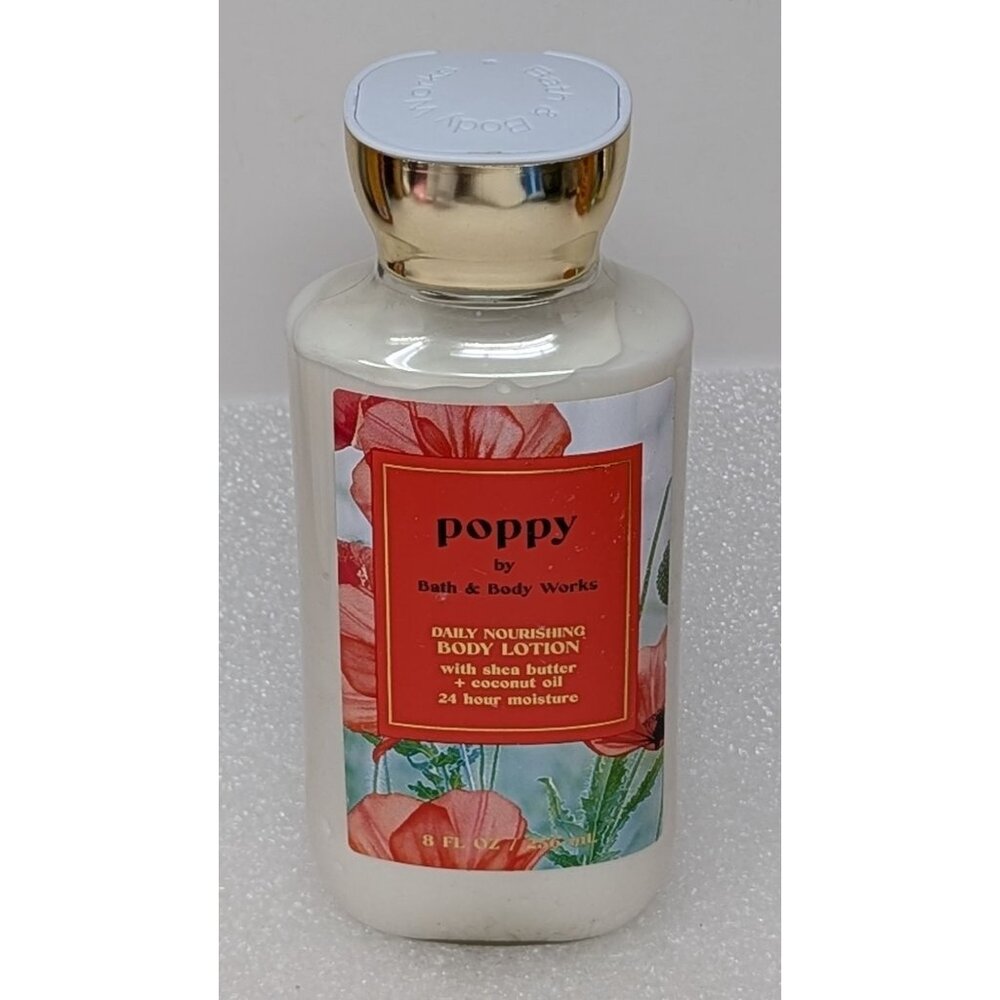 Bath & Body Works Poppy Daily Nourishing Body Lotion Shea Butter & Coconut Oil